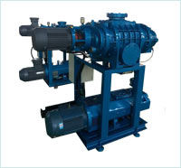 JZJG罗茨螺杆真空机组